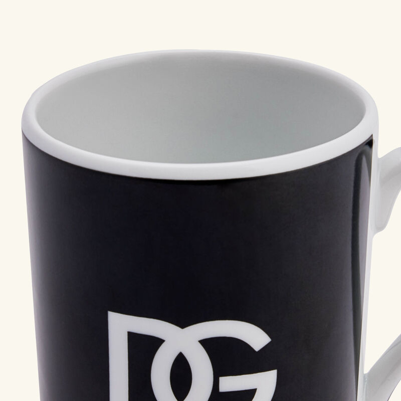 dolce gabbana casa dg logo mug pattern