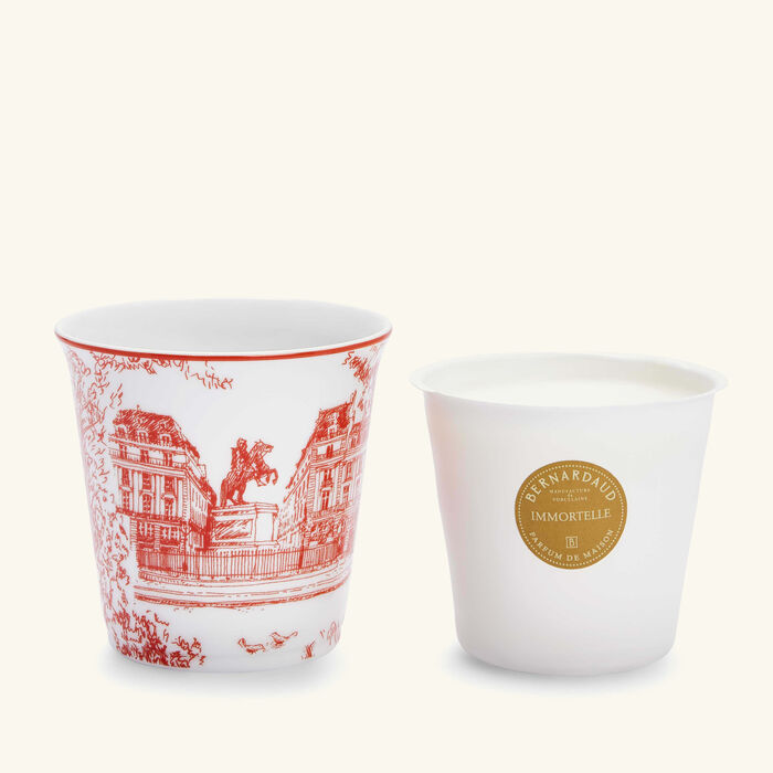 bernardaud tout paris tumbler with candle