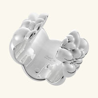 Babylone Cuff Bracelet Sterling Silver Size 2 christofle babylone cuff bracelet sterling silver size 2