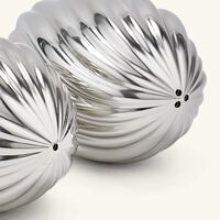 l objet ripple spice jewels salt and pepper shakers platinum plated set of 2