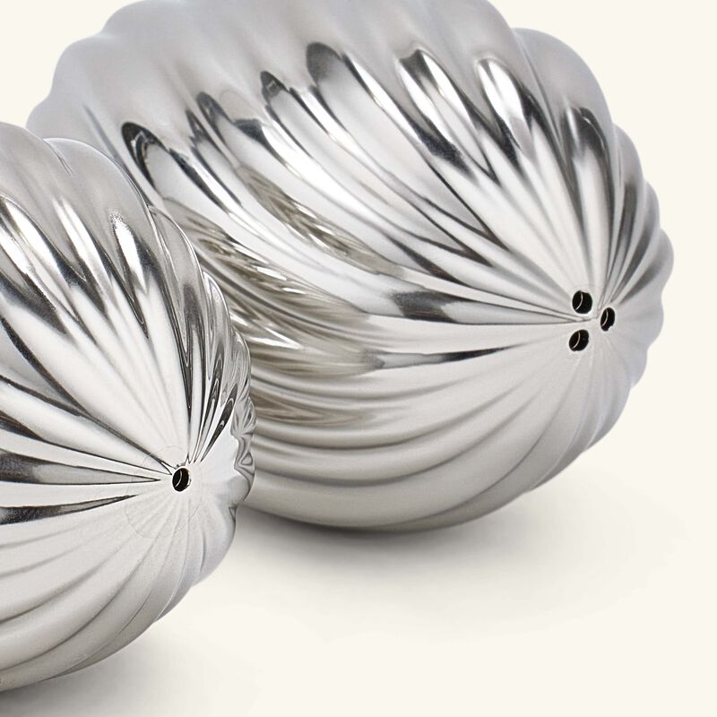 l objet ripple spice jewels salt and pepper shakers platinum plated set of 2