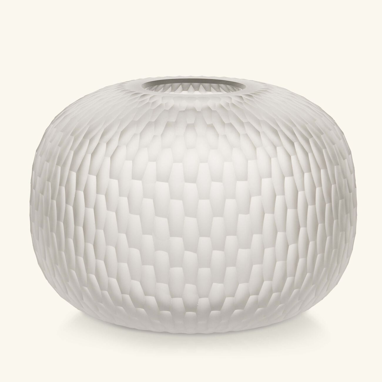 روكل مزهرية ميتامورفوسيس مستديرة صغيرة من الكريستال الشفاف