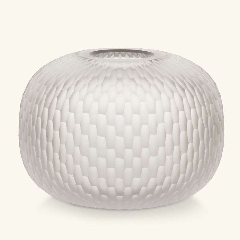 روكل مزهرية ميتامورفوسيس مستديرة صغيرة من الكريستال الشفاف