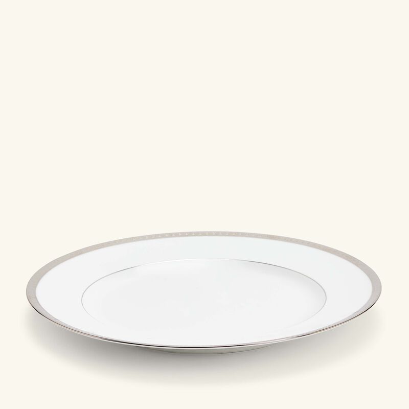 Athena Dinner Plate Round Silver 26cm bernardaud athena dinner plate round silver 26cm