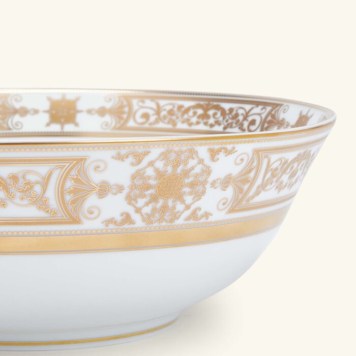 Aux Rois Salad Bowl Gold 25cm bernardaud aux rois salad bowl gold 25cm
