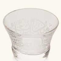 dimlaj thuluth coffee cup clear set of 6