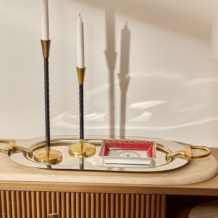 Noel Ashtray Rectangular Red bernardaud noel ashtray rectangular red