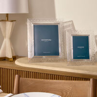 waterford lismore photo frame clear 8x10in