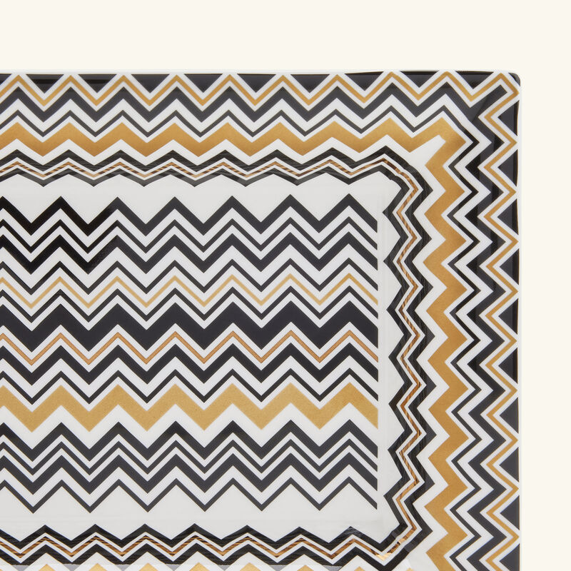 missoni home zig zag trinket tray rectangular small