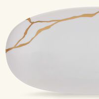 Kintsugi Serving Platter Oval White 23cm bernardaud kintsugi serving platter oval white 23cm