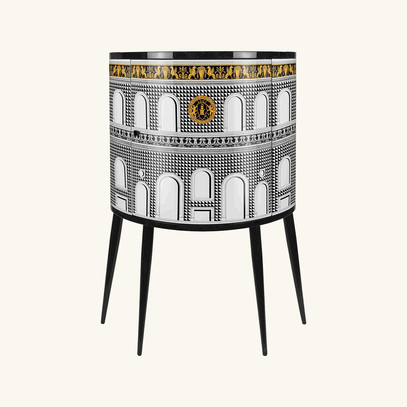 Facciata Quattrocentesca Console Pattern fornasetti facciata quattrocentesca console pattern