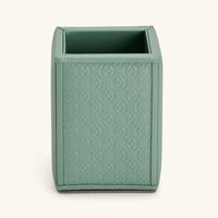 جيوبانيارا حامل أقلام إيلي صعب مونوغرام أجاتا باللون الأخضر