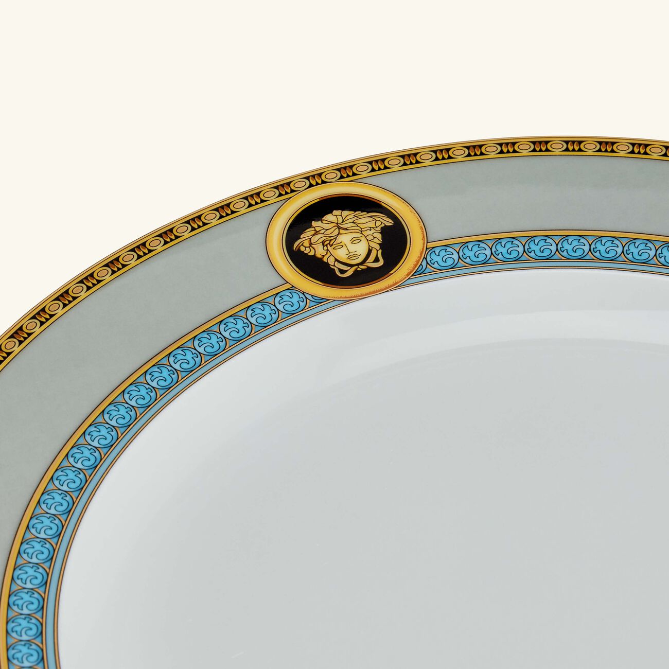 Prestige Gala Le Bleu Salad Plate Round Blue 22cm versace prestige gala le bleu salad plate round blue 22cm