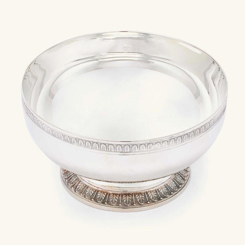 christofle malmaison serving bowl silver plated 14cm