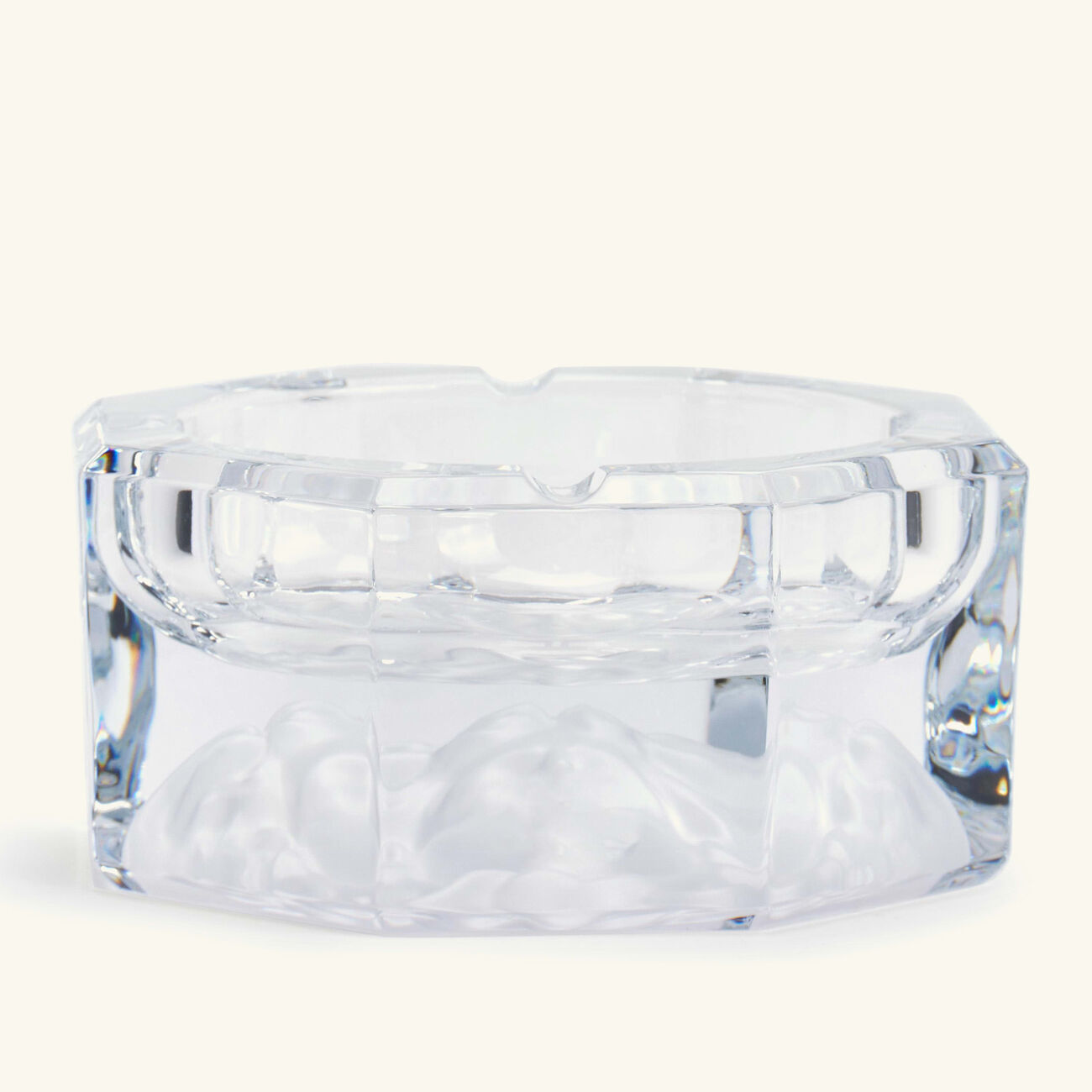 Medusa Lumiere Ashtray Octagonal Small Clear versace medusa lumiere ashtray octagonal small clear