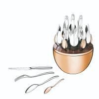 Mood Set 24-Piece Flatware Set For 6 Persons, small