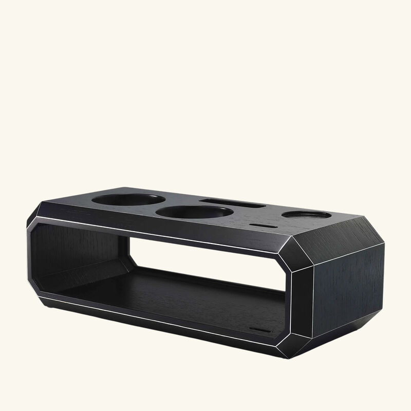 باكارا صندوق مستلزمات المشروبات أوكتوجون باللون الأسود