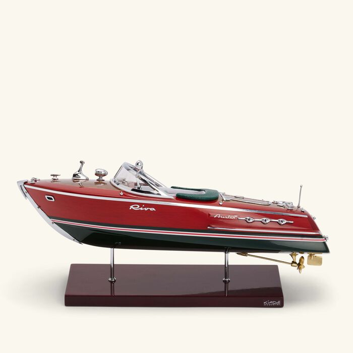 kiade riva ariston model boat small brown