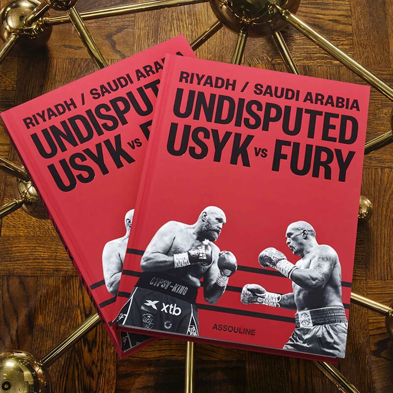 Undisputed Usyk vs. Fury Book 33x25cm assouline undisputed usyk vs fury book 33x25cm
