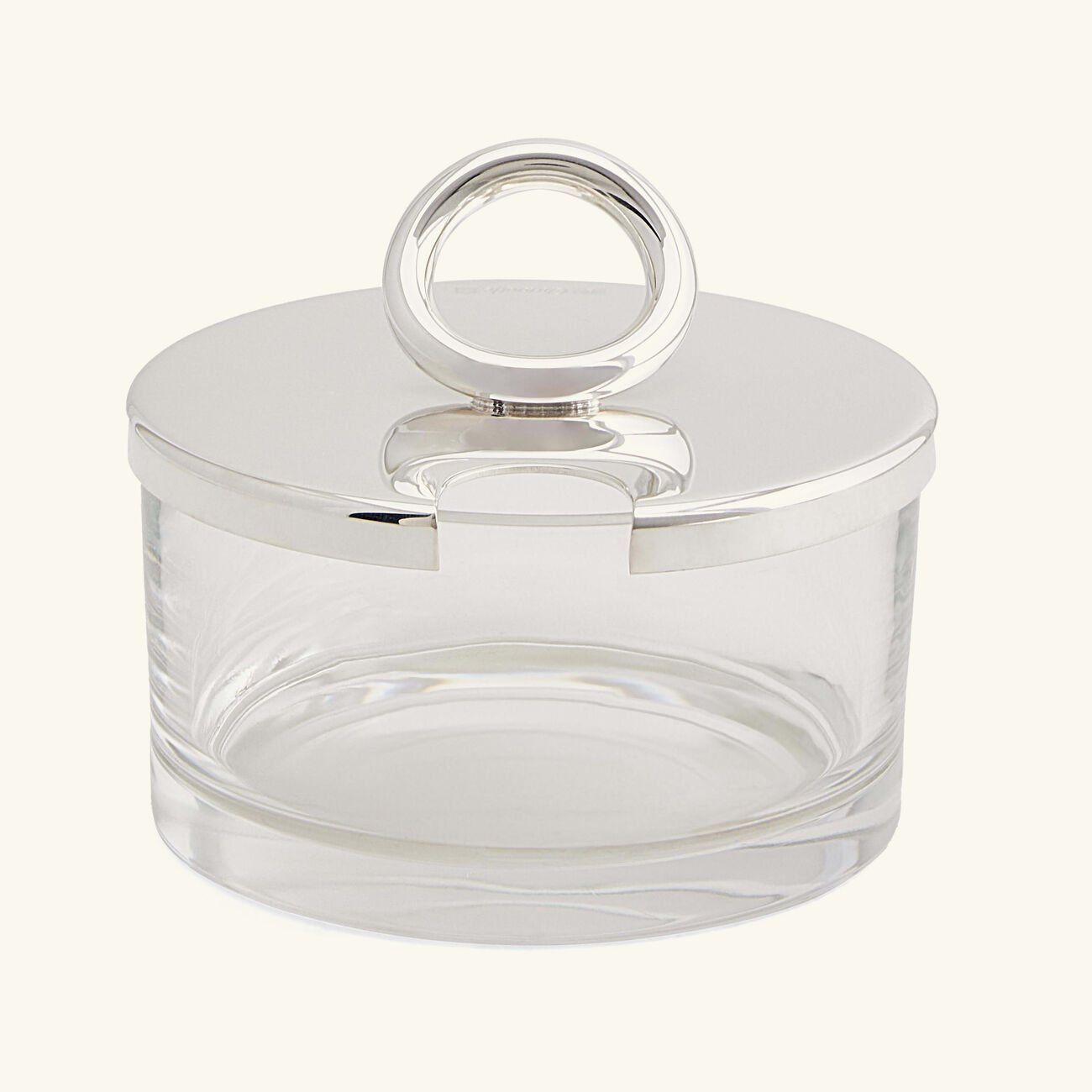 christofle vertigo condiment dish silver plated 6cm