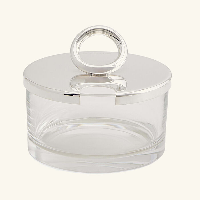 christofle vertigo condiment dish silver plated 6cm