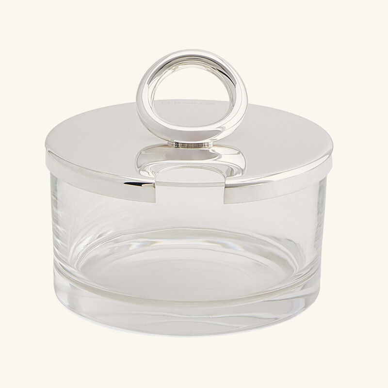 christofle vertigo condiment dish silver plated 6cm