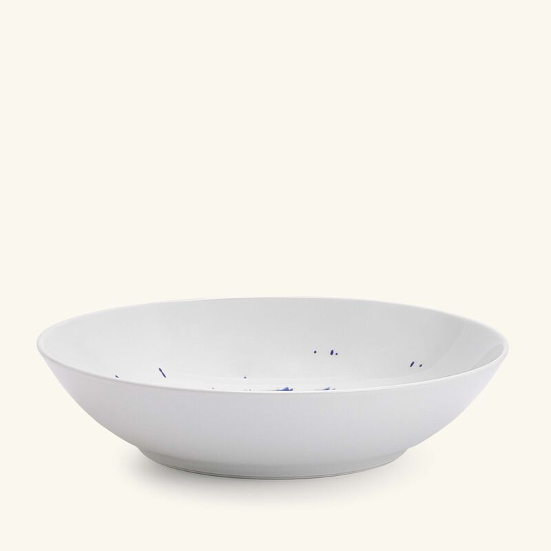 bernardaud in bloom soup bowl blue 19cm