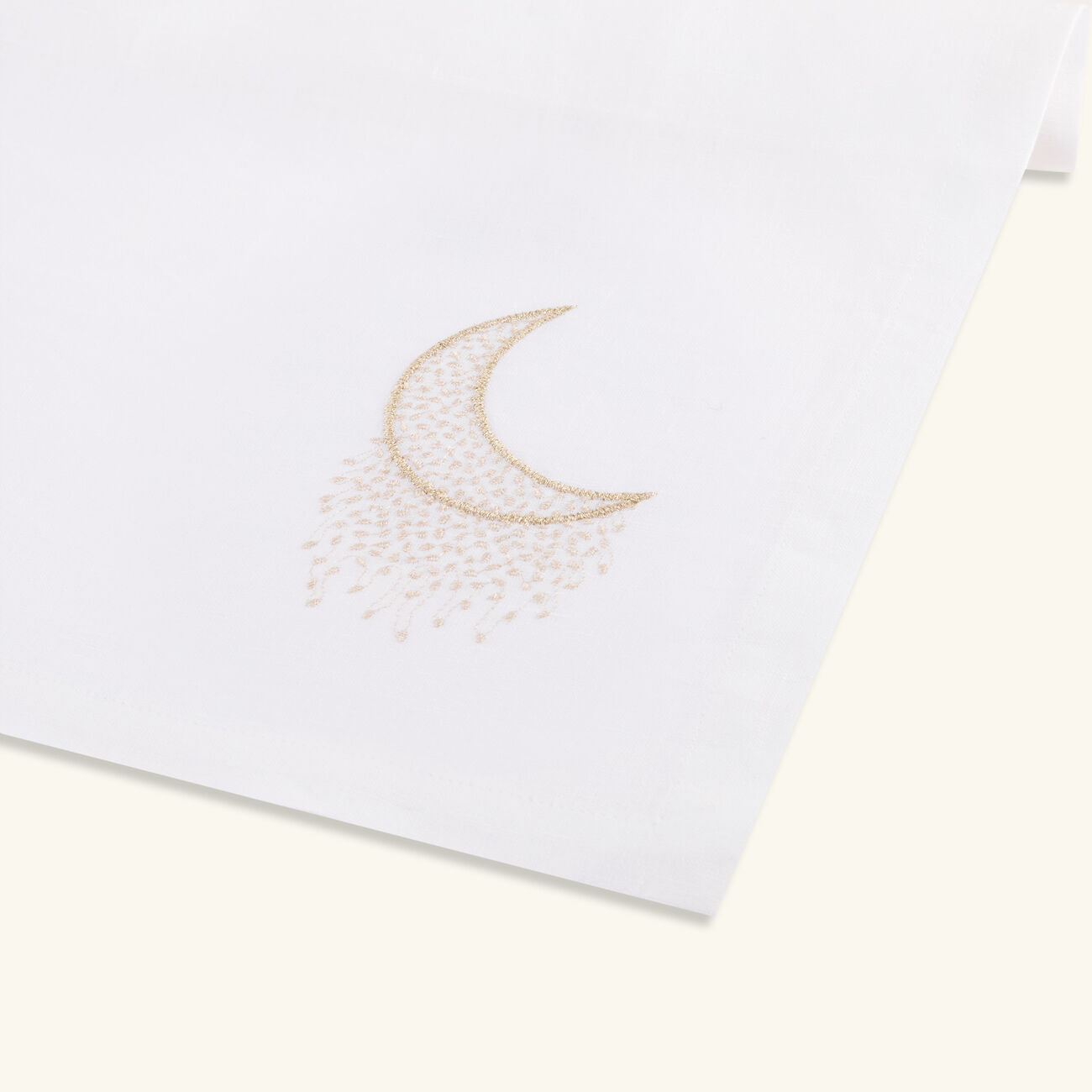 catherine denoual fairy moon napkin white