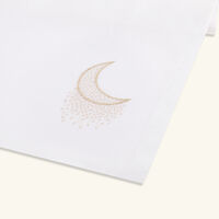 catherine denoual fairy moon napkin white