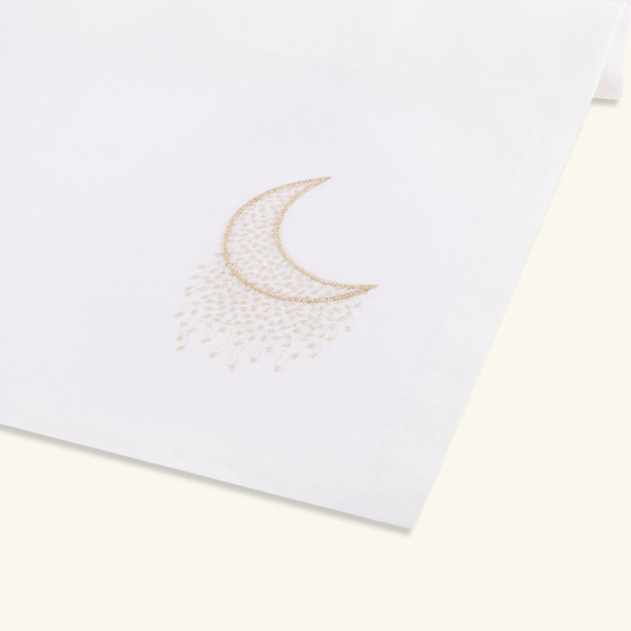 catherine denoual fairy moon napkin white