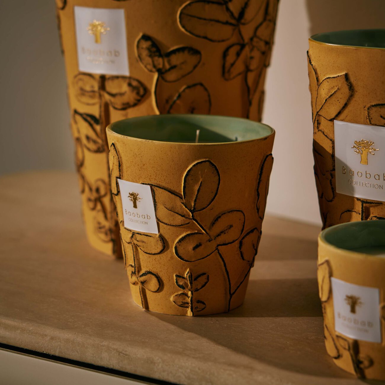 Folia Garrigue Candle Max 16 baobab collection folia garrigue candle max 16