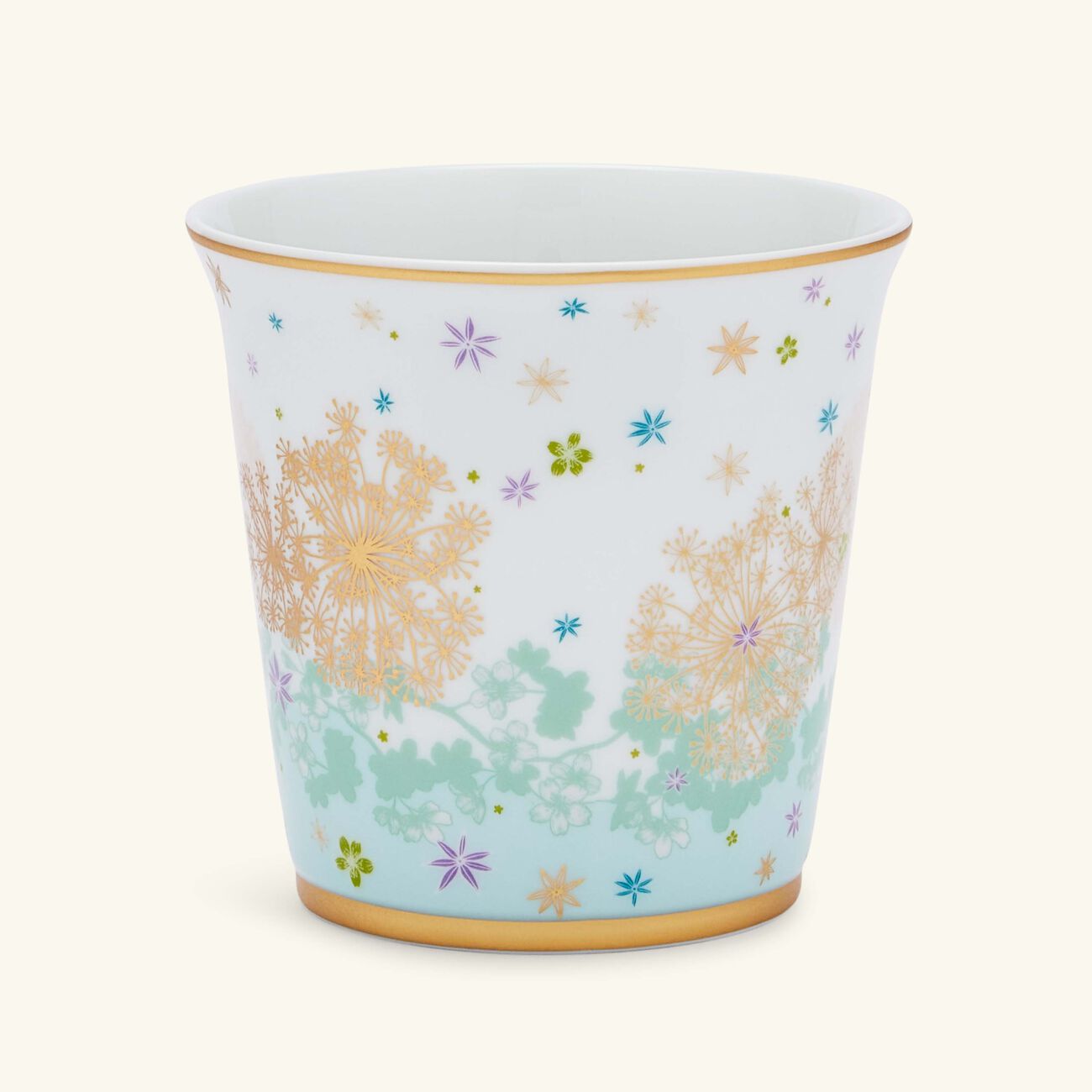 bernardaud f erie micha l cailloux tumbler with candle