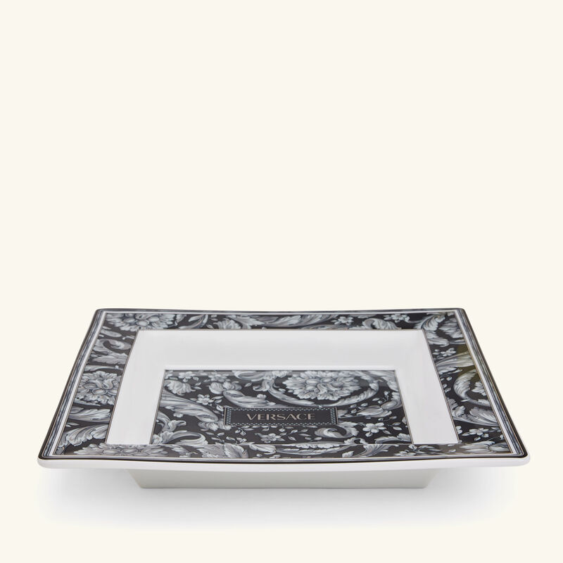 فيرساتشي صينية الحلى والمجوهرات باروكو مربعة متوسطة الحجم