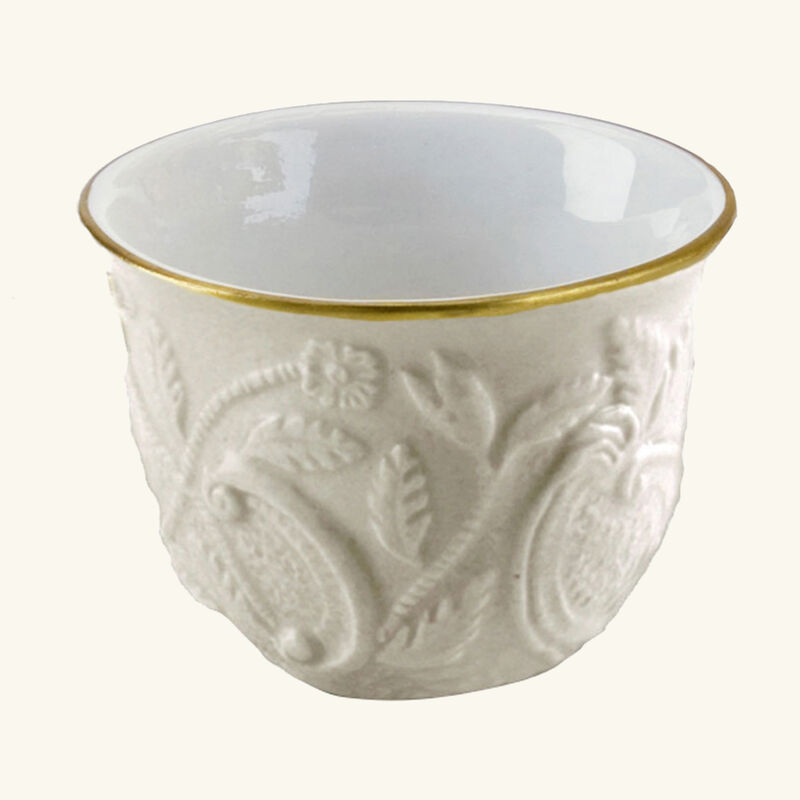villari taormina arabic coffee cup white