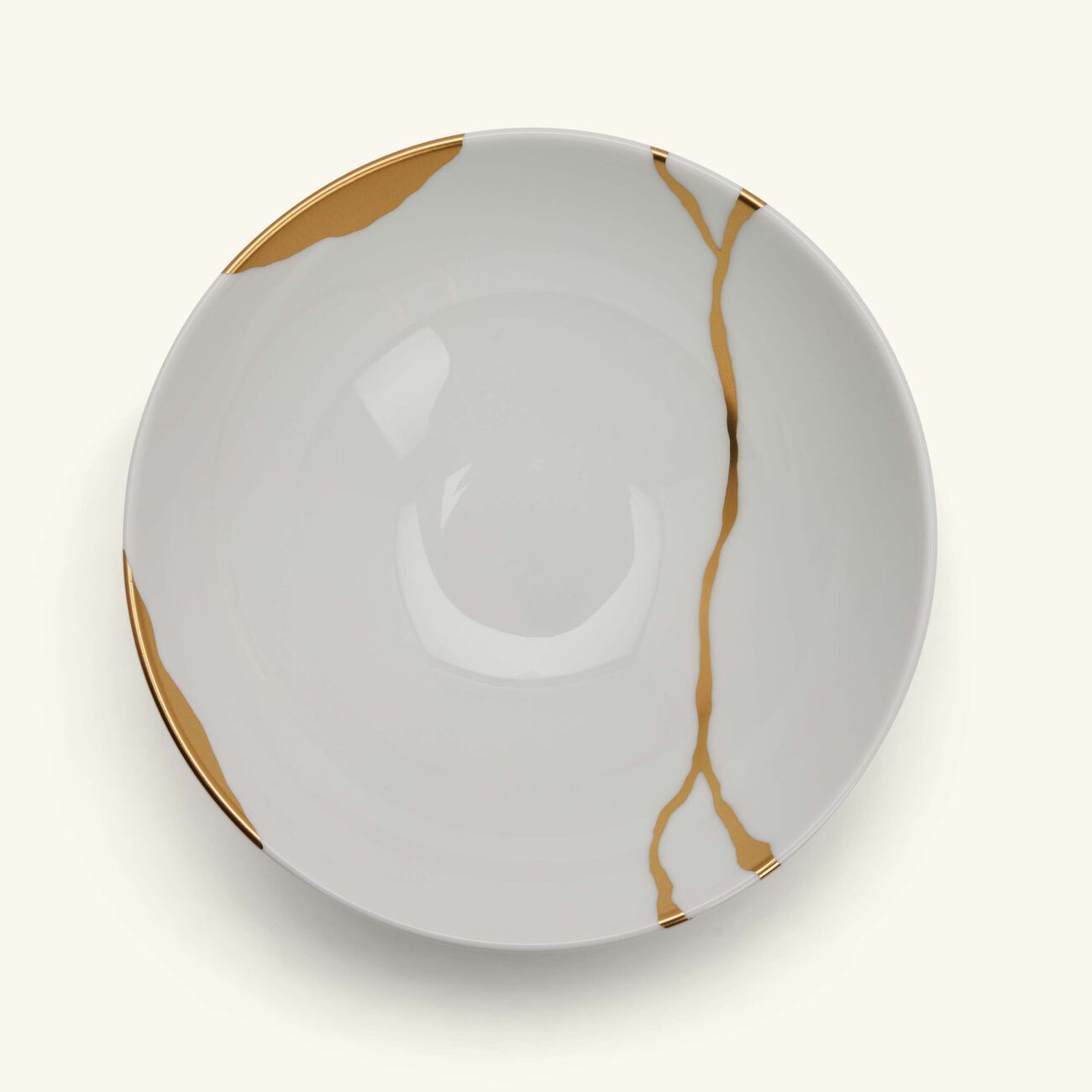 Kintsugi Bowl Round White bernardaud kintsugi bowl round white