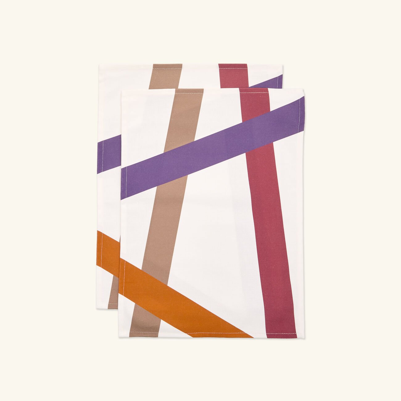 ميسوني هوم طقم مفارش ناستري متعدد الألوان من قطعتين