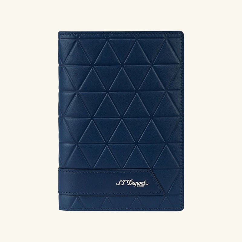 Firehead Passport Holder Blue st dupont firehead passport holder blue