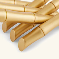 لوبجيه مسند الكتب بامبو باللون الذهبي