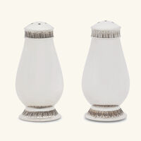 christofle malmaison salt   pepper shakers silver plated