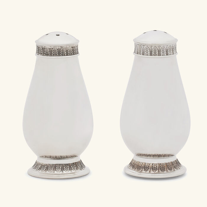 Malmaison Salt & Pepper Shakers Silver Plated christofle malmaison salt pepper shakers silver plated