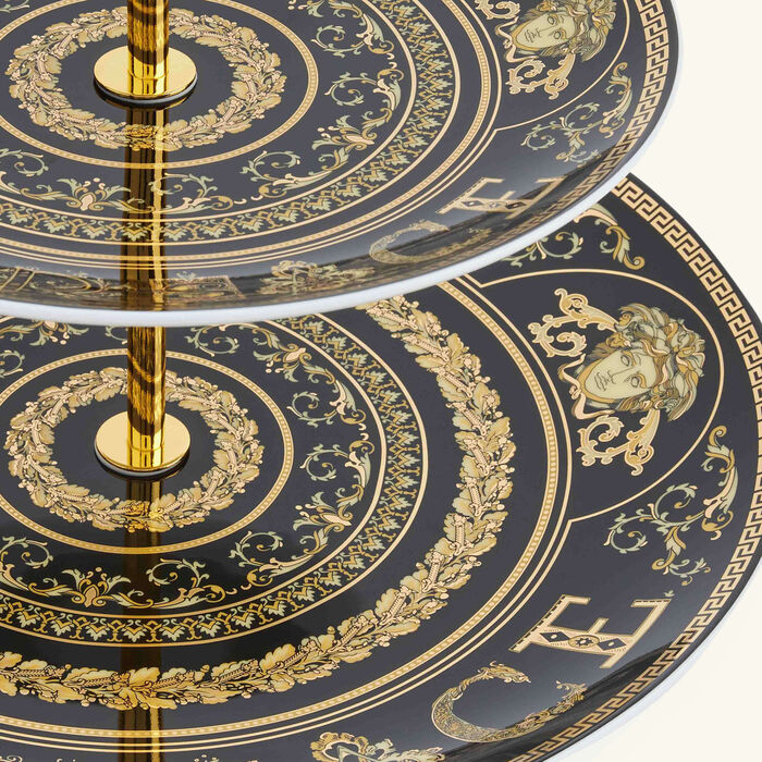 versace virtus gala cake stand