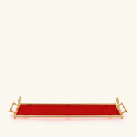 Extravaganza Serving Tray Rectangular Large Red villari extravaganza serving tray rectangular large red