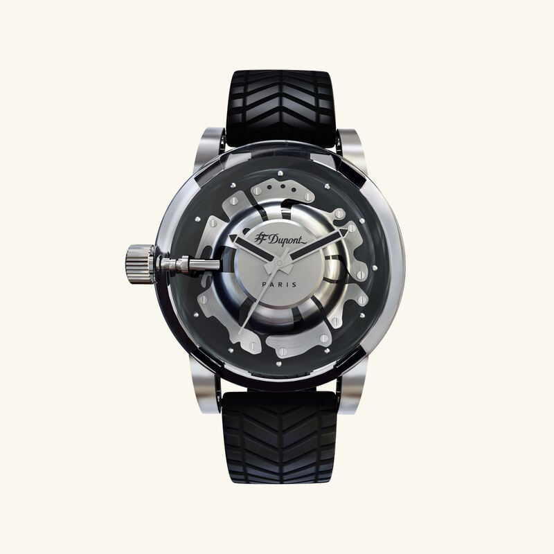Hyperdome Watch Black st dupont hyperdome watch black