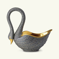 l objet swan bijoux centerpiece grey