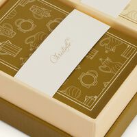 christofle duel des thes 54 cards set of 2