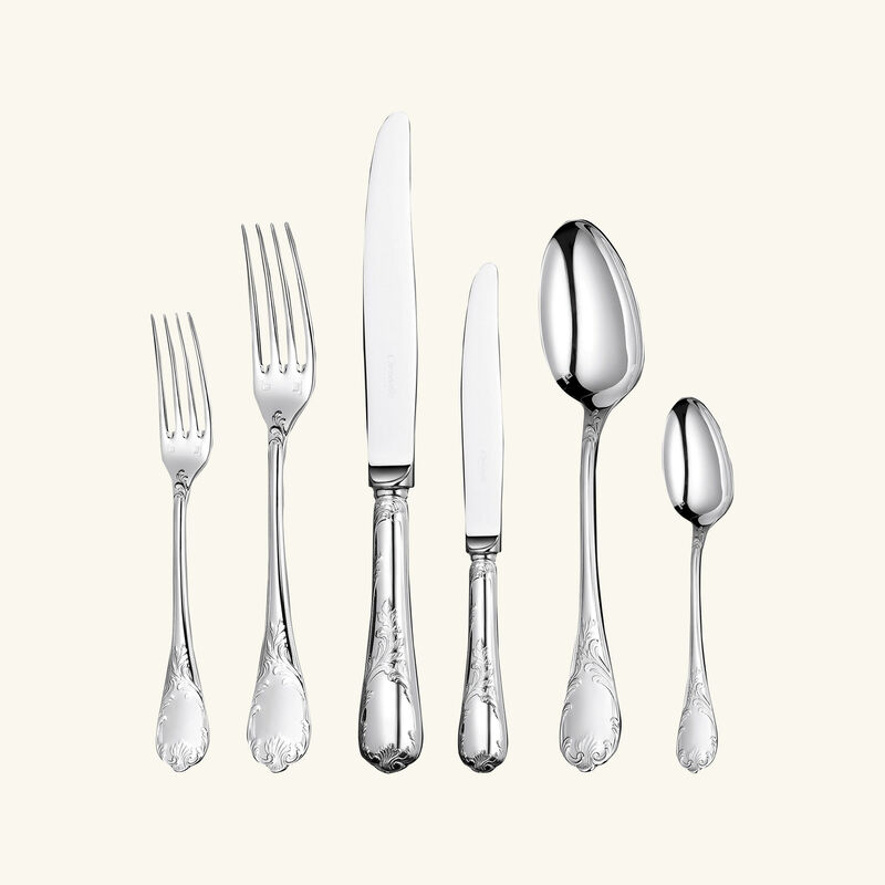 Marly Flatware Set 36 pieces Silver Plated christofle marly flatware set 36 pieces silver plated