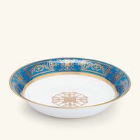 bernardaud aux rois open vegetable dish gold