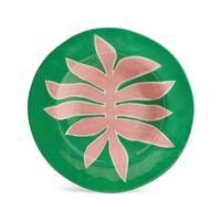 Green Leaf Dinner Plate, small