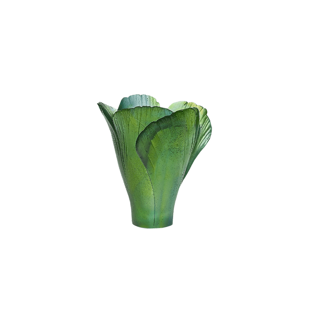 Ginkgo Vase Mini Green daum ginkgo vase mini green