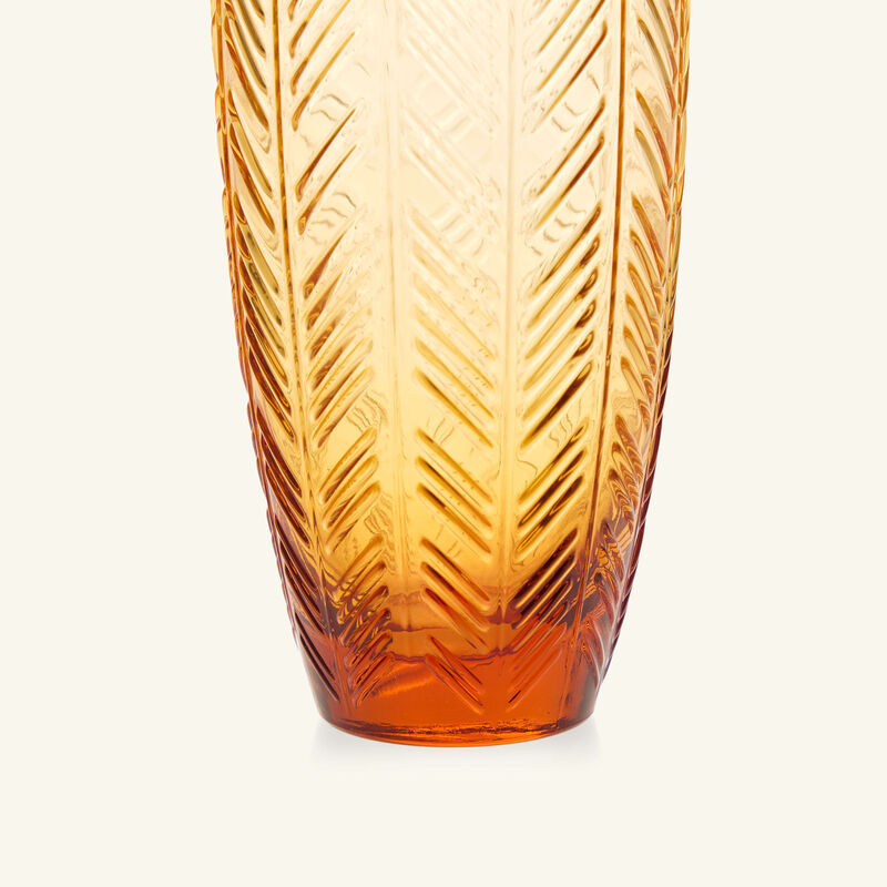 ZIG ZAG Champagne Glass Orange missoni home zig zag champagne glass orange